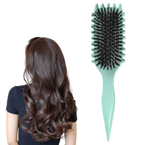Curl Defining Brush,Boar Bristle Hair Brush Styling Brush for detangling,combing and shaping men and women,curls to reduce pulling and curl separation Curl Defining Brush,Boar Bristle Hair Brush Styling Brush for detangling,combing and shaping men and women,curls to reduce pulling and curl separation
